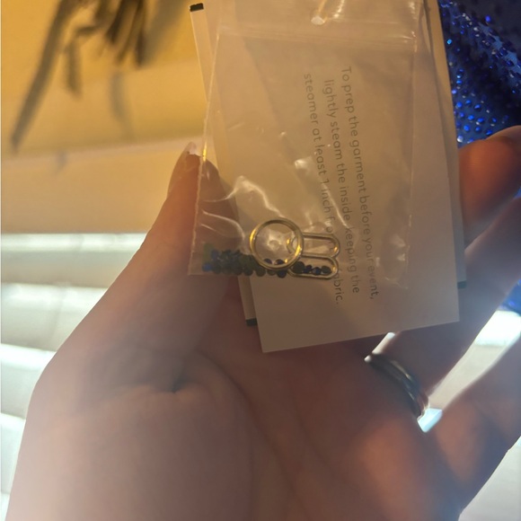 TWO PIECE FORMAL TOP WITH SKIRT - Picture 7 of 11